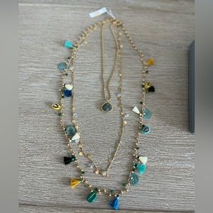 NWT Tory Burch Tassel Multi Layering Necklace - 4 Looks in 1